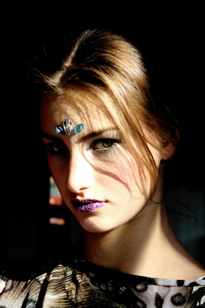 Female model photo shoot of Carrie - Makeup Aritst in New York