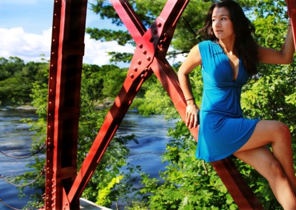Female model photo shoot of TrishaMae by Red Shell Photography in Walking Bridge