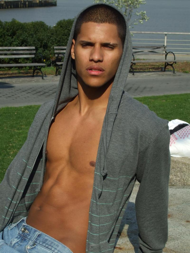 Male model photo shoot of Jeremy Rivera in Riverside Park, New York City
