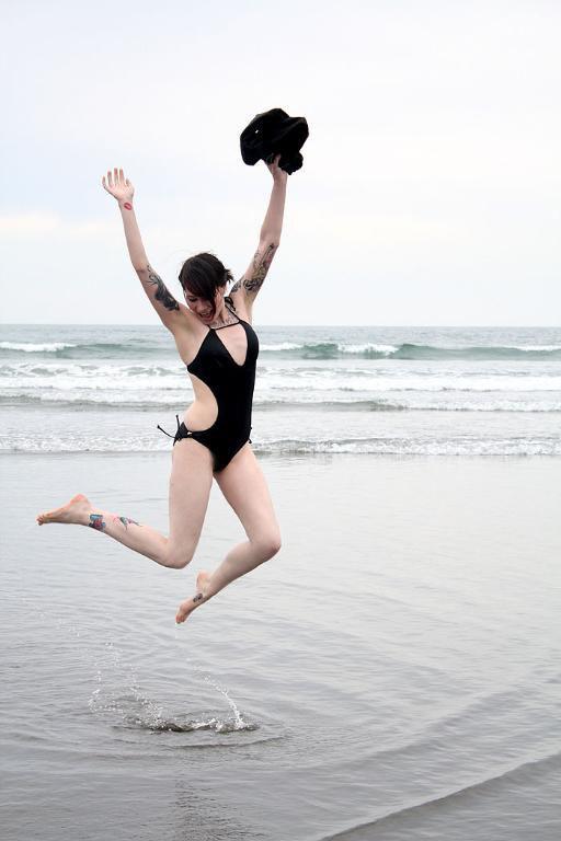 Female model photo shoot of Zombri in Seaside, Oregon