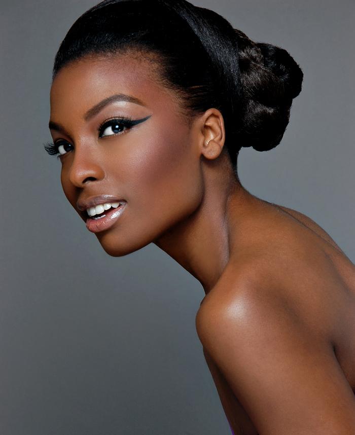 Female model photo shoot of EMB by Tony Veloz, hair styled by WarrenBeautiful