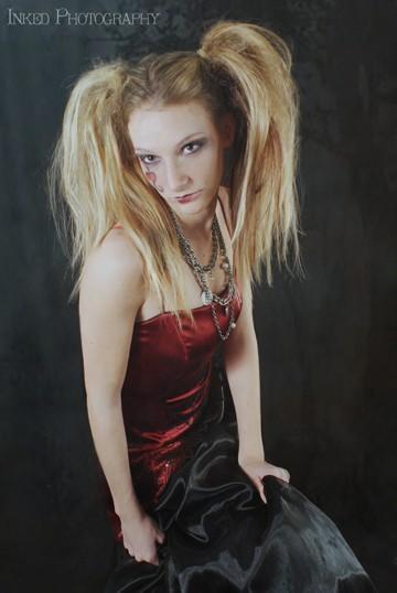Female model photo shoot of Hardcore Glitter MUA in Broken Arrow, OK