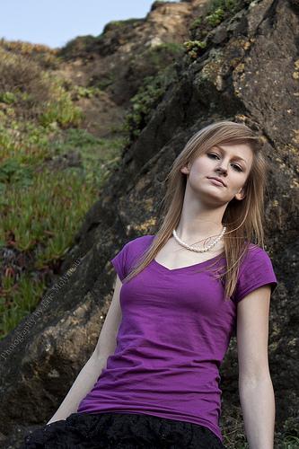 Female model photo shoot of Ashley Harlow in Bodega Bay, Ca