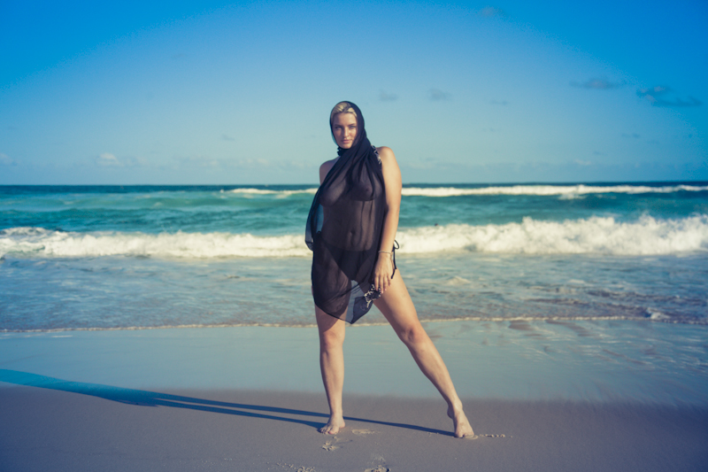 Female model photo shoot of Irina Sotnikova by Matt Preston