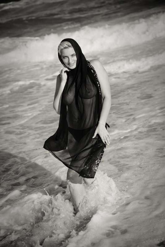 Female model photo shoot of Irina Sotnikova by Matt Preston
