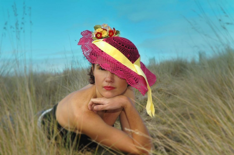 Female model photo shoot of Estelle Annabel in Williamstown beach