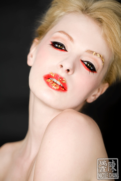 Female model photo shoot of Amanda Gordon by Nicole Chan, makeup by Smokeshow  MU Artistry