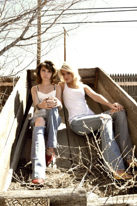 Female model photo shoot of Terra Osborne  and Lorena Jaleen by Julia Luna in Borger Texas