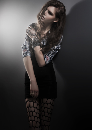 Female model photo shoot of Eman Makeup Artist