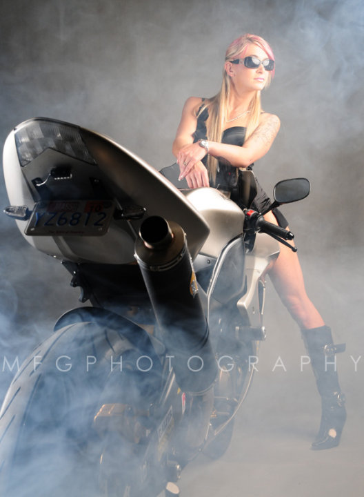 Female model photo shoot of starlettestars by MFG Photography