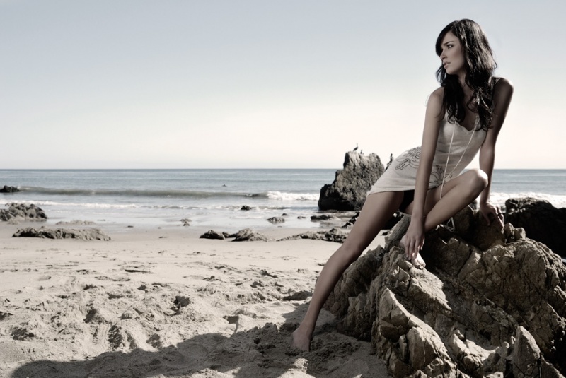 Female model photo shoot of Jessica Thatcher by So long in El Matador Beach, CA