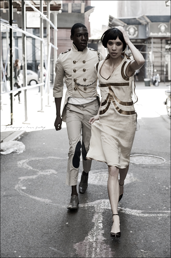 Male and Female model photo shoot of simongentry and Winnie_T in nyc