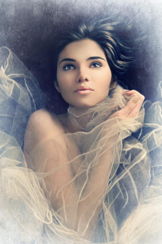 Female model photo shoot of Estrella-Felina Art
