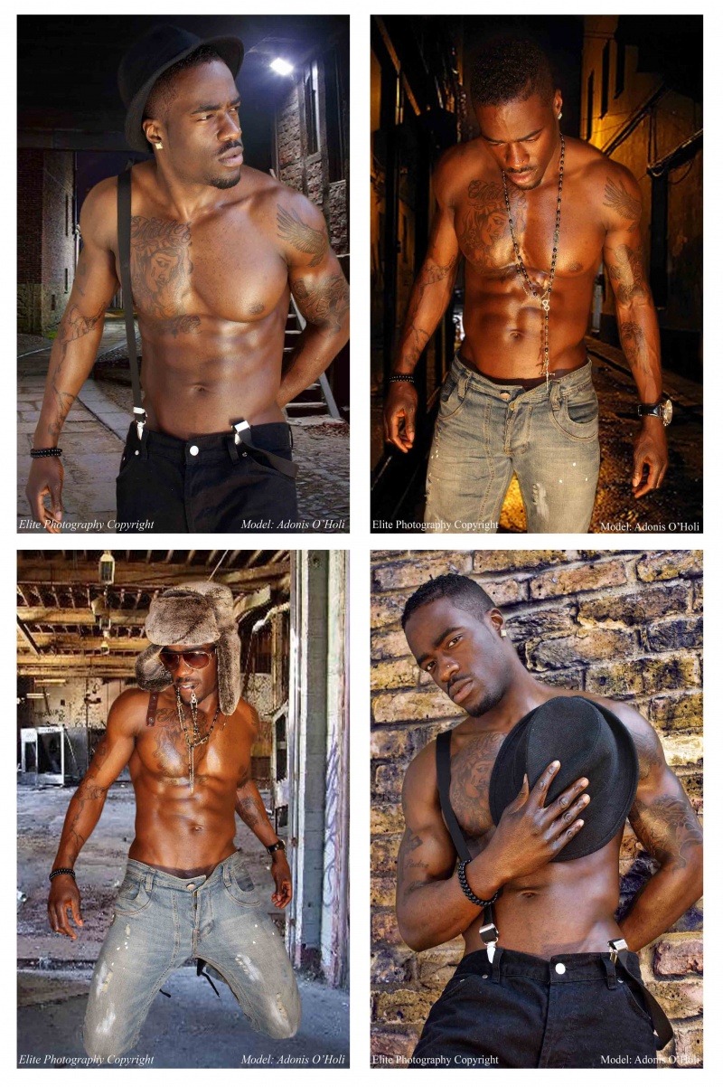 Male model photo shoot of Jeff Jay and Adonis OHoli in London