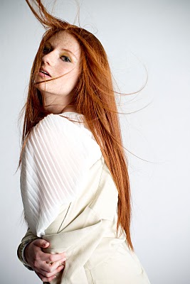 Female model photo shoot of Janis Lozano, hair styled by Guslene Bubak