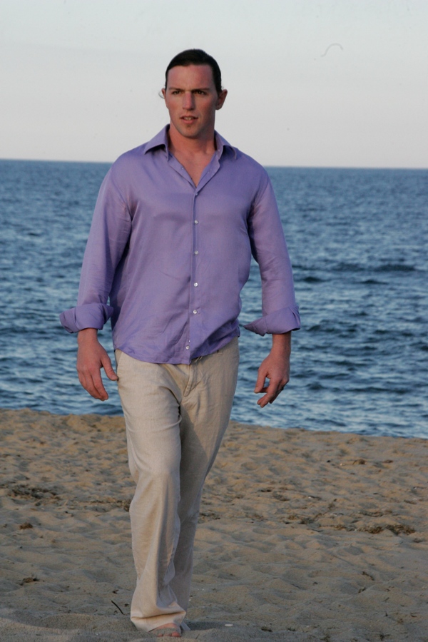 Male model photo shoot of ELIJAH STOVER in 'Sconset Beach Nantucket -
