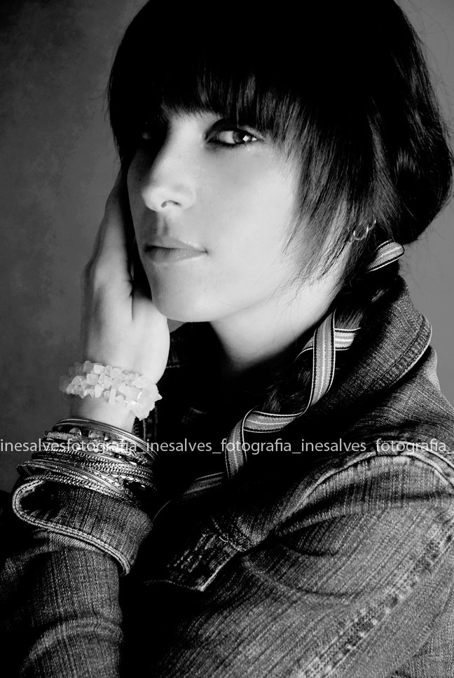 Female model photo shoot of alvesines, hair styled by Carina Lourenço