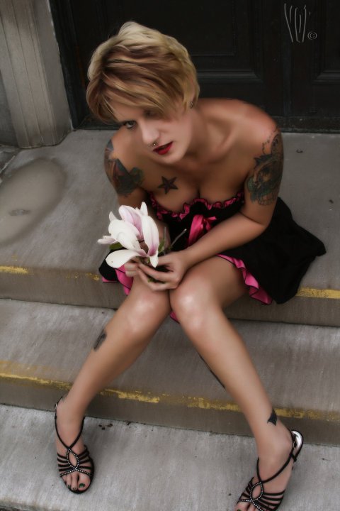 Female model photo shoot of Schye by VisuallyOddPhotography