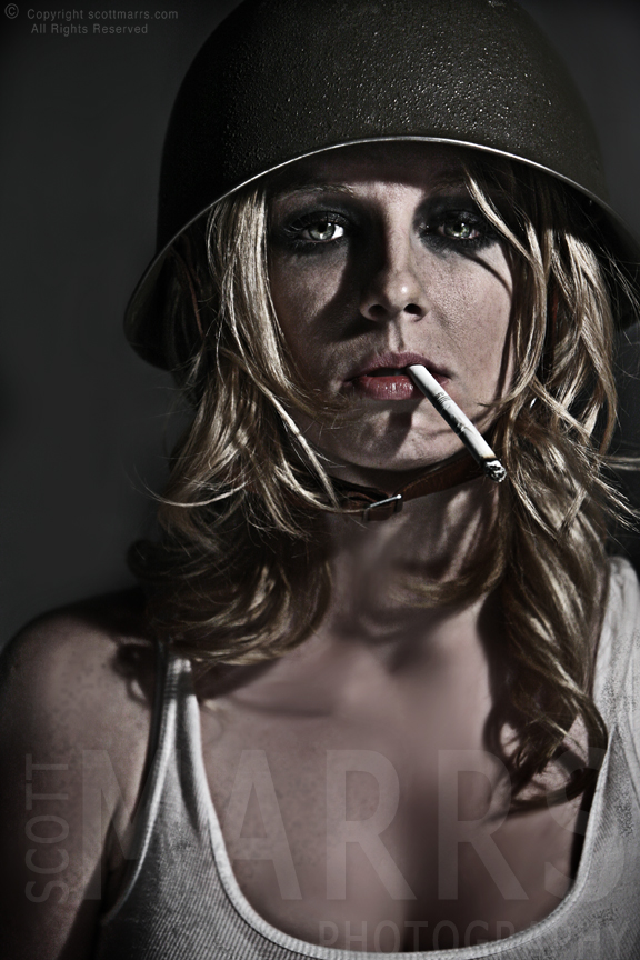 Female model photo shoot of SharonMarie by Marrs International