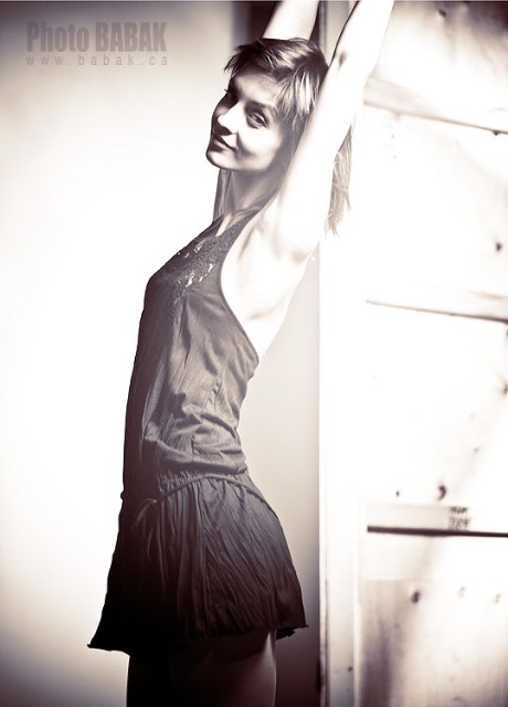 Female model photo shoot of Larysa by  BABAK in Toronto