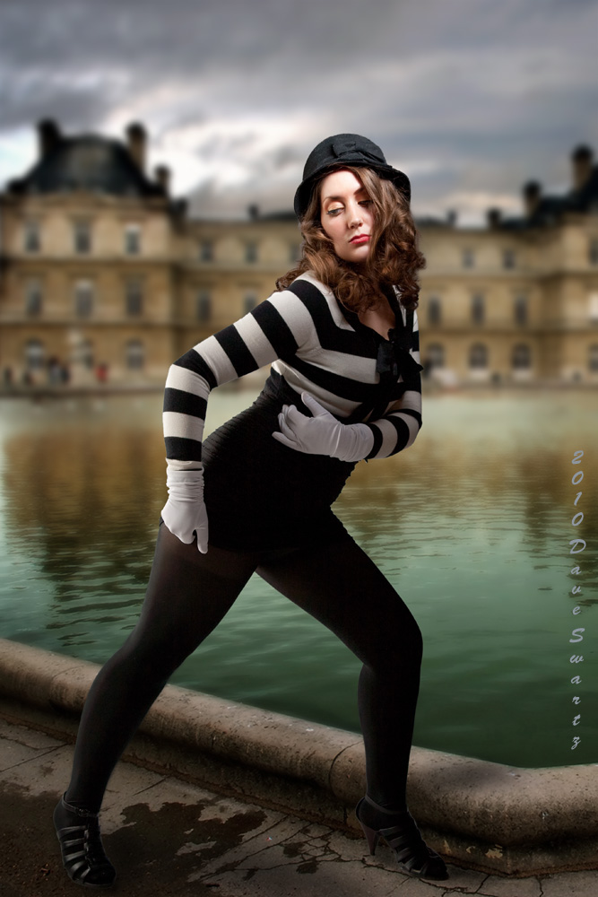 Female model photo shoot of Grace Bristol by Dave Swartz Photography in Paris ;)
