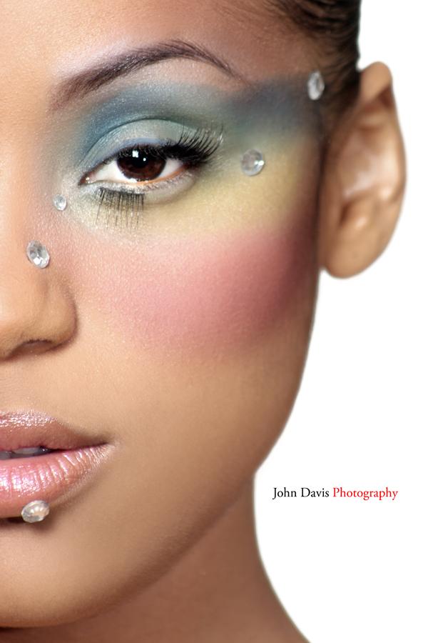 Female model photo shoot of StarFacez Makeup by John Davis Photography in LA