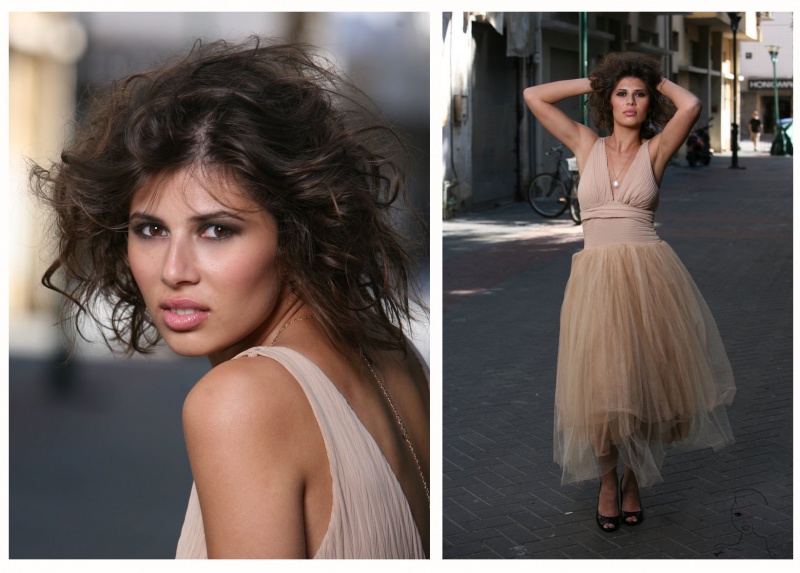 Female model photo shoot of TalProMakeUp in Tel Aviv, Israel