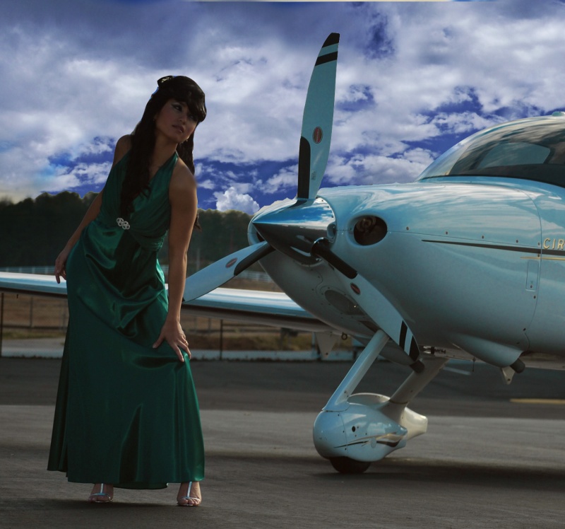 Female model photo shoot of BATZ  PHOTOGRAPHY in The Air!