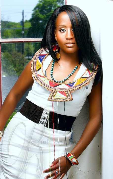 Female model photo shoot of Mumbi Kirori by Brandon Zackery Imagery in Atlanta,GA, makeup by Melquea Beauty Makeup