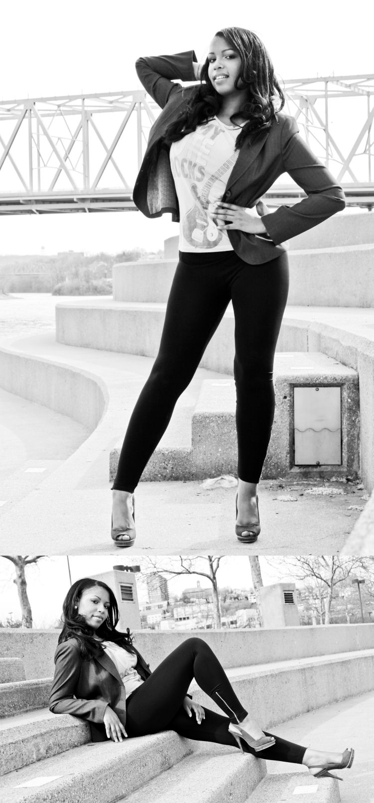 Female model photo shoot of Brooke Townsend and Miss Shantell in Cincinnati, Ohio