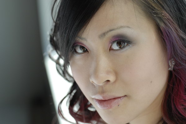 Female model photo shoot of Krystal Leong Make Up by Chun in Richmond