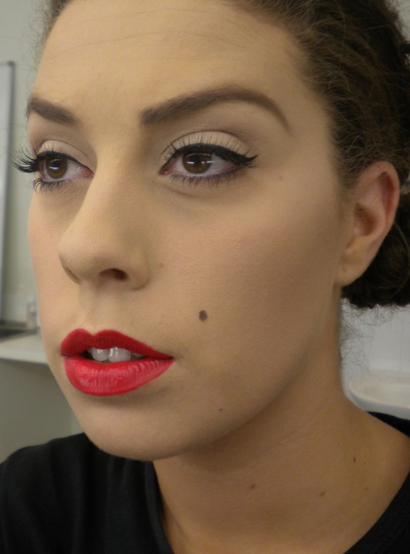 Female model photo shoot of EllyMac Makeup Artistry
