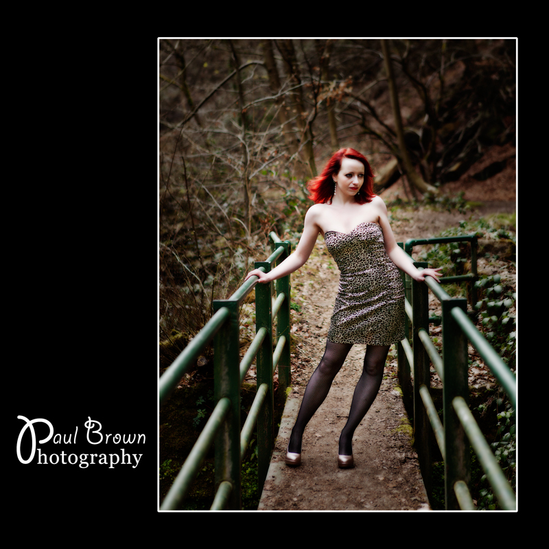 Male and Female model photo shoot of Paul Brown Photography and Helen Perry in Hoghton Bottoms