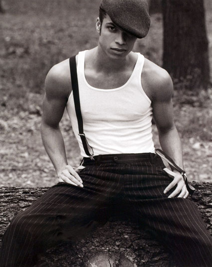 Male model photo shoot of Kris Jobson in Milan, Italy
