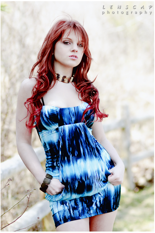 Female model photo shoot of Red Herring by Lenscap8