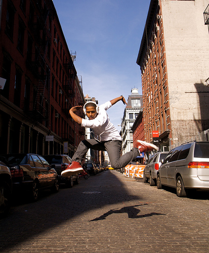 Male model photo shoot of Engels in Soho-New York City
