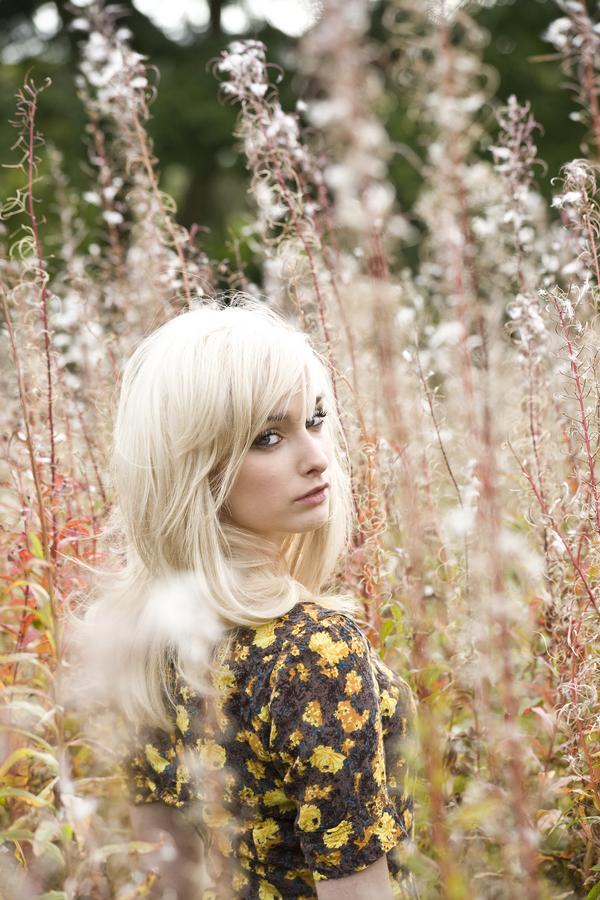 Female model photo shoot of Rachelle Shepherd in A Field in Cults Aberdeen