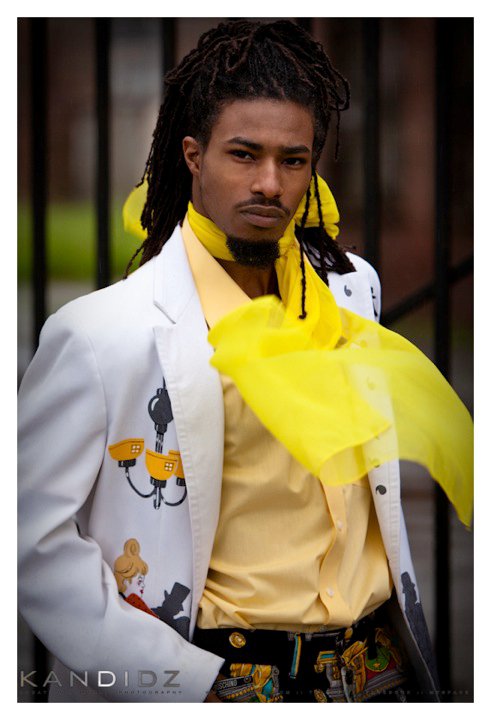Male model photo shoot of Martell Kirven in West Oakland, wardrobe styled by Mario B Productions