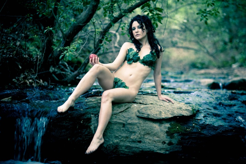 Female model photo shoot of Naa Tackie in Chattahoochee River
