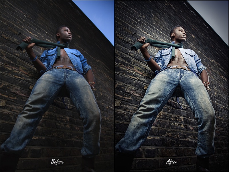 Male model photo shoot of DrRave Retouching