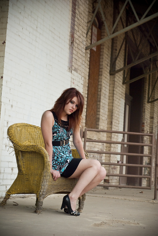 Female model photo shoot of Trish HitGirl Simmons by Rich Bachman in Down Town Wichita