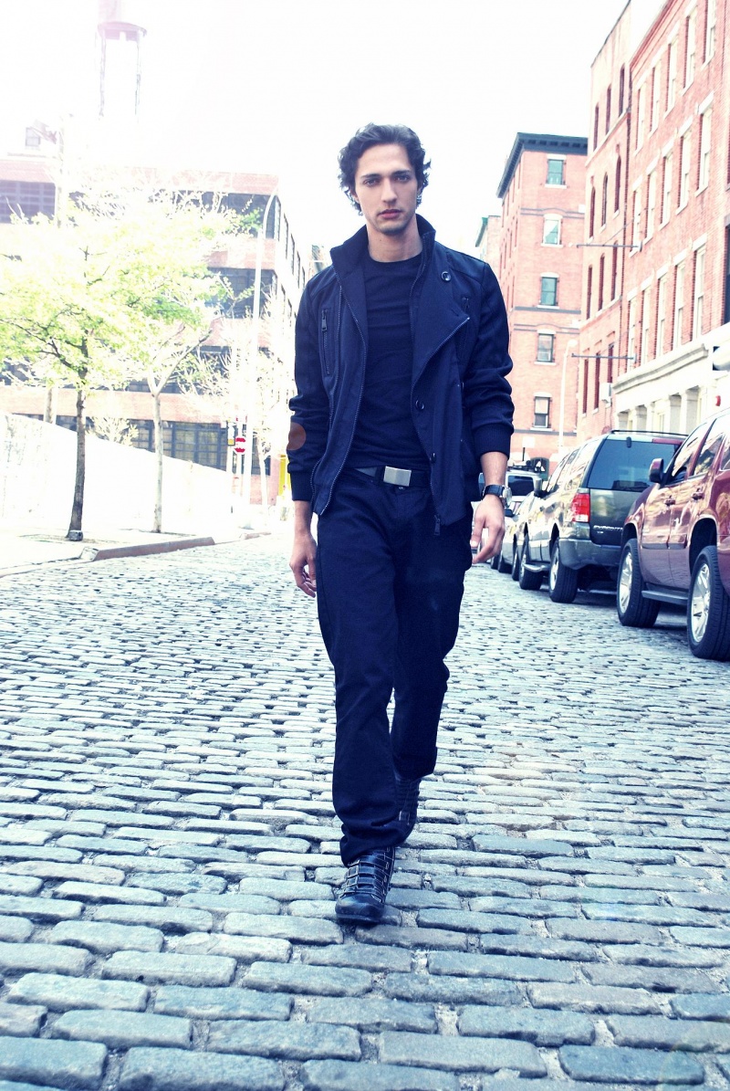 Male model photo shoot of JohnnyRendon in NYC (Downtown)