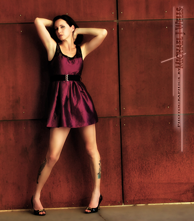 Female model photo shoot of Eryn Diekman by Michael J Wells in In front of Aqua in Scottsdale, AZ