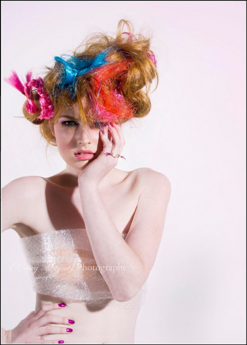 Female model photo shoot of Deanna Maree by Casey Mayne, makeup by Chichi K