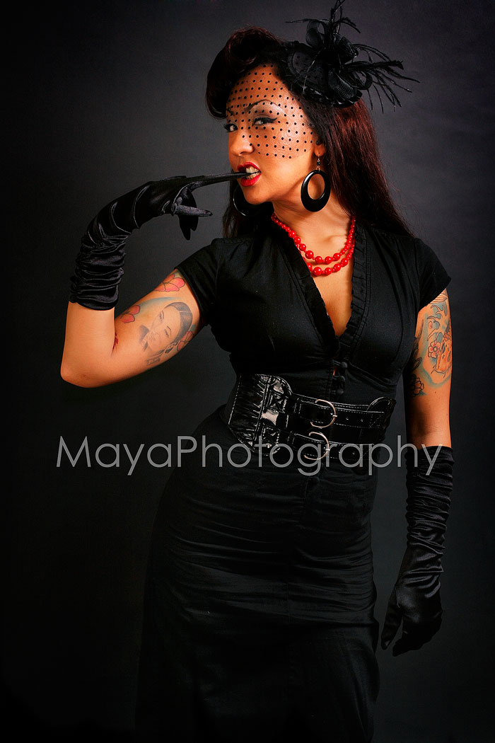 Female model photo shoot of MayaPhotography in Maya studio