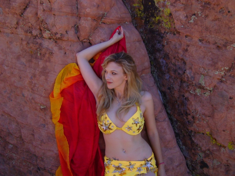 Female model photo shoot of Khrystia St. Lucia in Las Vegas