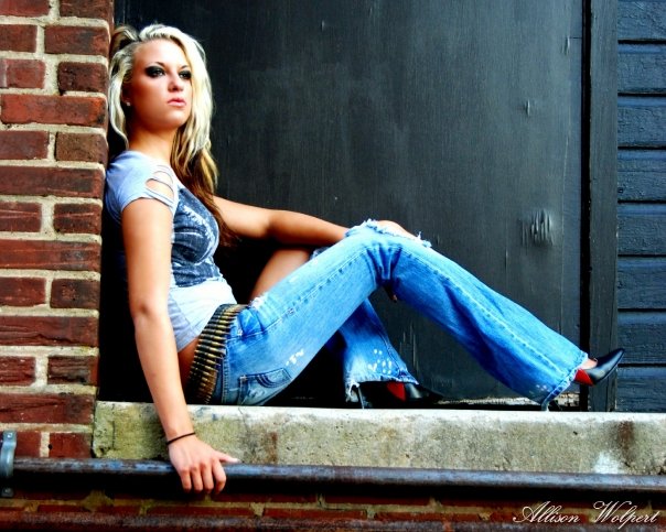 Female model photo shoot of AshleighBearden in Marietta Square