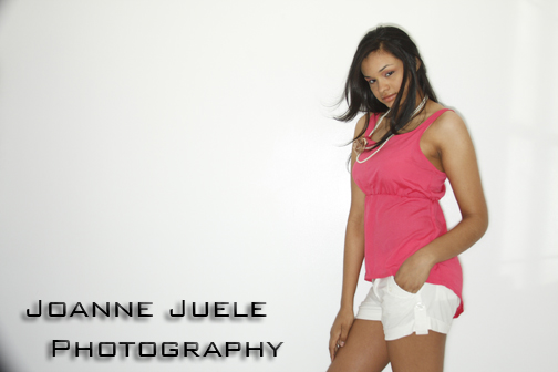Female model photo shoot of Joanne Juele in Joanne Juele Studio