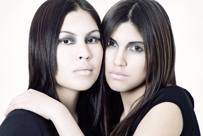 Female model photo shoot of Jaylene Macdonald and AmberMusqua, makeup by Sonja Clifton-Remple