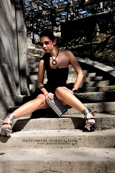 Female model photo shoot of Dani PMD in NYC